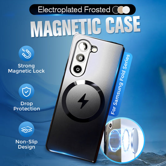 Matt galvaniserat magnetfodral till Samsung Fold-serien