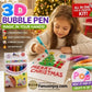 🔮Magic Pen – Tegn i 3D med ett strek!🎄 DIY-tegnepenner med boblepopcorn