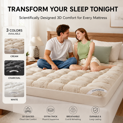 🛌Madrass med bambufiberfyllning🌱 | 100 % naturlig | Mjuk💤, andningsbar och fuktreglerande sovkomfort | Allergivänlig, hållbar och miljövänlig ♻️ | Perfekt för varma nätter och känslig hud | NU 50 % RABATT!👉
