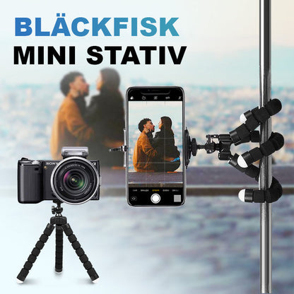 📸🔥 BLÄCKSFISK MINI STATIV – PERFEKT FÖR DIN SMARTPHONE & KAMERA!