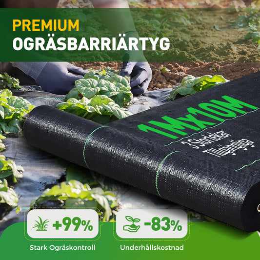 🔥Sista dagen 50% rabatt - Premium ogräsbarriärtyg