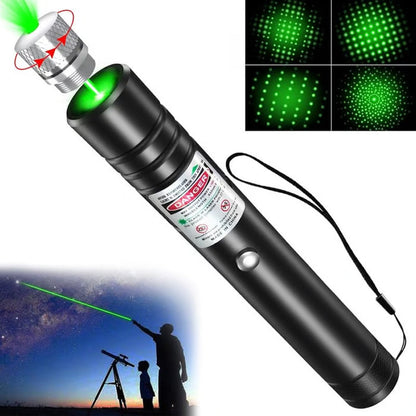 🔈🔈 50 % RABATT🔥USB-uppladdningsbar laserficklampa med hög effekt