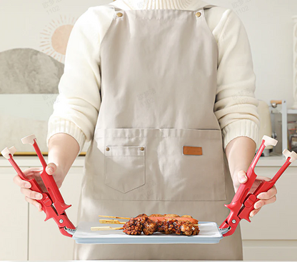 Multifunktionell skållningsskyddande skålhållar