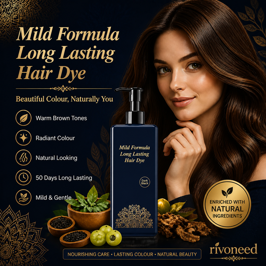 💞KÖP 3, FÅ 1 GRATIS💞🌿Växtbaserad hårfärgningskräm – mild formula med långvarig effekt
