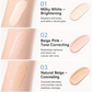 💄 BUY 1 GET 1 FREE! ✨ Dual-Effect Concealer & Foundation – Full Coverage, Long Lasting 💫