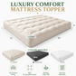 🛌Madrass med bambufiberfyllning🌱 | 100 % naturlig | Mjuk💤, andningsbar och fuktreglerande sovkomfort | Allergivänlig, hållbar och miljövänlig ♻️ | Perfekt för varma nätter och känslig hud | NU 50 % RABATT!👉