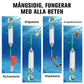 3 Krokar Anti Drift Bottenfiske Rigg