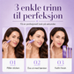2-i-1 concealer- og foundationstift med innebygd børste