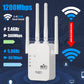📶 57% REA NU! 🔥 WiFi-förlängare 1200Mbps - Dual Band & 10 000 kvm Täckning, Perfekt för Hemmet och Kontoret ✨