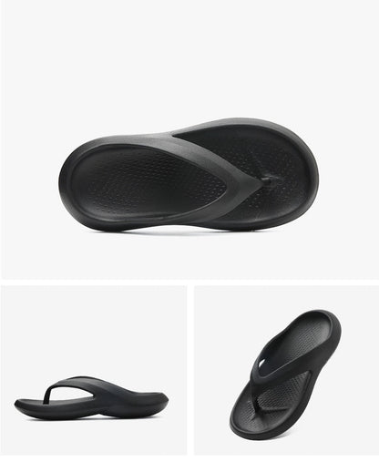 Bekväma flip-flops med tjock botten för mä