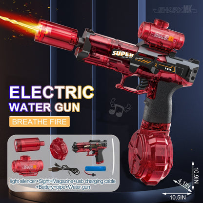 🌊Sommarrabatt🔫💦Fast Mode Ice Explosion Pistol Vattenpistol