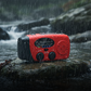 Multifunksjonell nødradio med solcelle, håndsveiv, LED-lys og SOS-alarm – 50 % rabatt