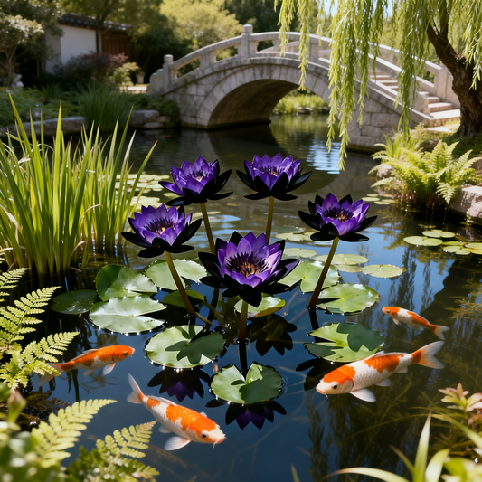 🏆Bonsai-skål med blandade färger Lotusfrön🌿