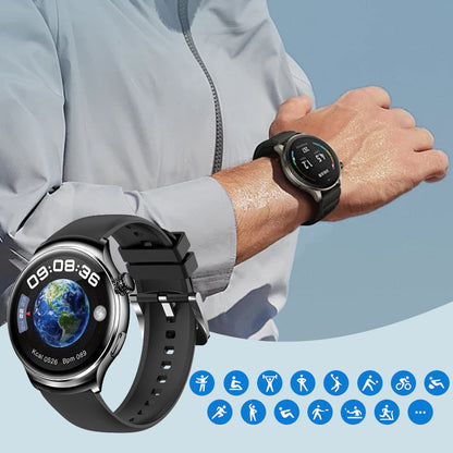 Multi-functional Round Sports Smart Watch