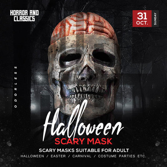 Halloween Promotion-Halloween skrämmande mask