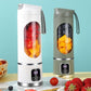 🍹 50% RABATT – Bærbar trådløs juicer med smart display – 4 programmer – knuser is – kompakt – perfekt til reise, jobb og trening