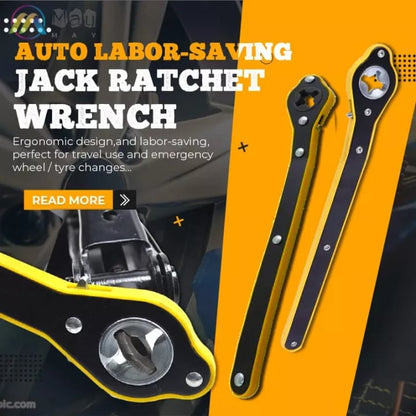 🔥Hot Sale🔥Auto arbetsbesparande Jack Ratchet Wrench （50% OFF