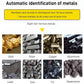 Högkänslig metallskannerdetekto