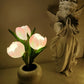 LED-nattlampa i form av en tulpan bordslampa🌷✨