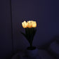 LED-nattlampa i form av en tulpan bordslampa🌷✨