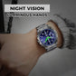 Mode Vattentät Luminous Quartz Watch