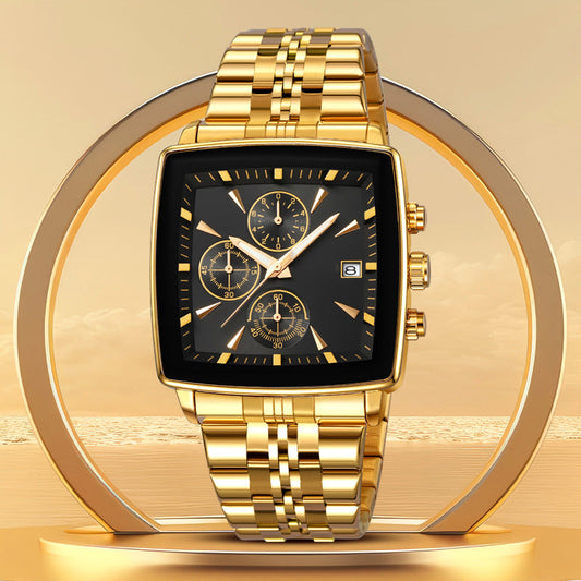 ⌚50% rabatt🔥Mångfunktionell vattentät kvartsklocka för män.