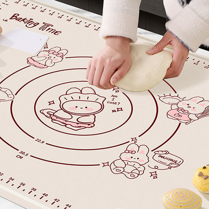 ⌛ Non-Stick-matta av silikon för konditorivaror