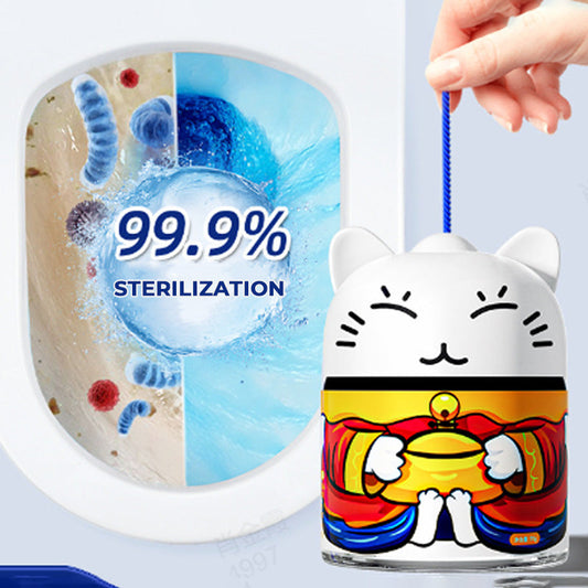 Kraftfull automatisk toalettrengöringsblock