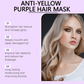 💜Anti-gulnande lila hårmask💜