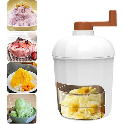 Bärbar manuell iskross för hemmabru