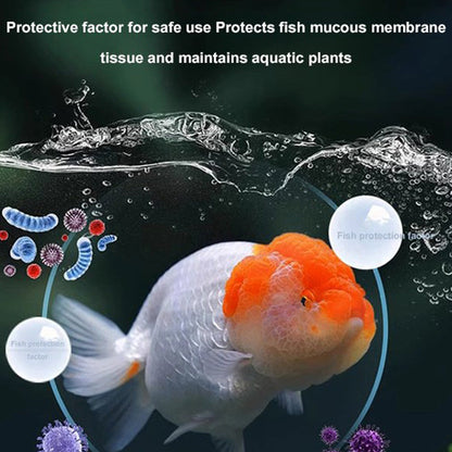 🌊 Ultimat Akvarievattenstabilisator – Rent, Säker, Omedelbar! 🐠