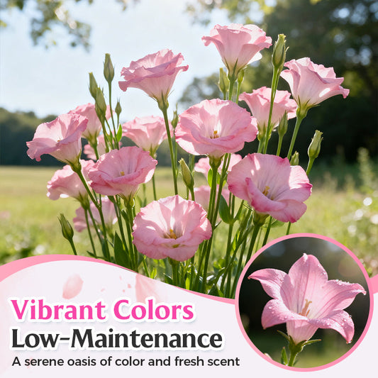 Lisianthusfrön i blandade färger, lätta att odl