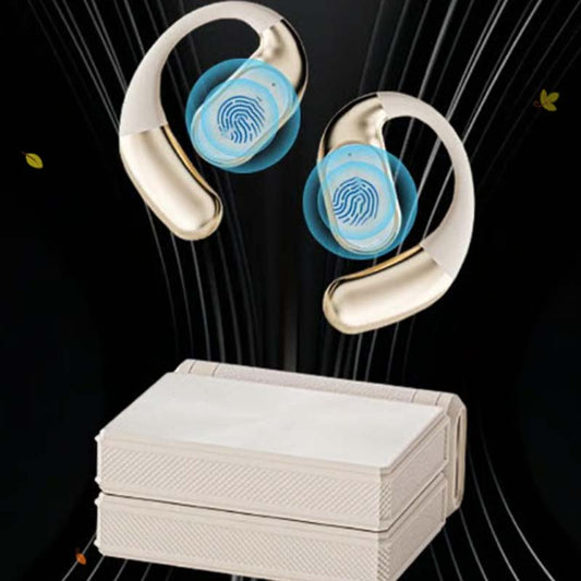 Lätta trådlösa öronsnäckor med öppet öra och klart ljud