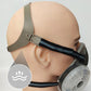 😷 50% RABATT! 🎁 Gasmask med Dubbla Filter & Aktivt Kol – Professionellt Skydd, Hög Filtrering & Andningsbar 🛡️
