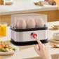 Multifunksjonell elektrisk eggkoker og dampkoker – 200 W