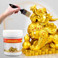 Vattenbaserad färg i färgen ”Bright Gold” för metall och trä