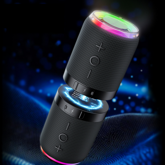 Altoparlante stereo wireless portatile 2 in 1🎶