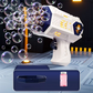 Automatisk bubbelpistol med LED-belysning