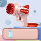 Automatisk bubbelpistol med LED-belysning