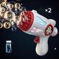 Automatisk bubbelpistol med LED-belysning