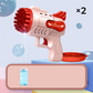 Automatisk bubbelpistol med LED-belysning