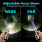 Multifunktionell LED-ficklampa med zoomfunktion