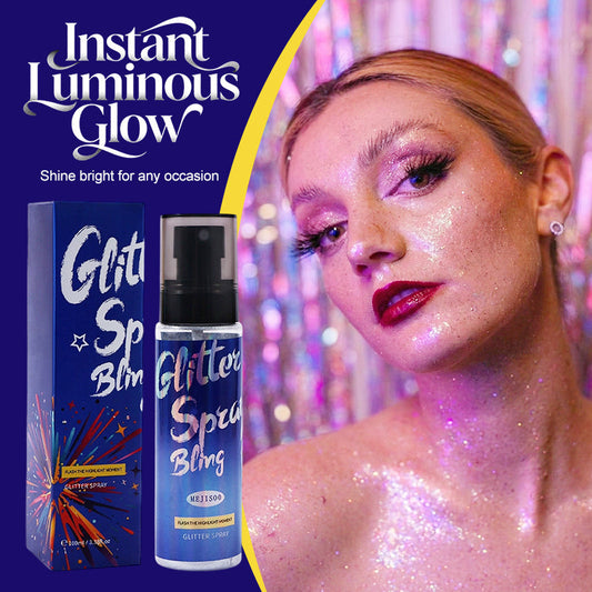 💃REA – 50 % RABATT🕺Långvarig glitter-spray för kroppen✨❤️‍🔥