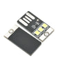 Mini-bärbar USB-LED-nattlampa