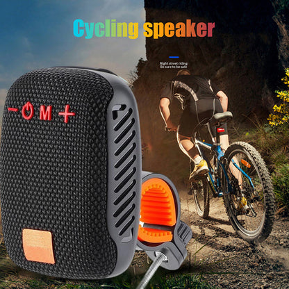 Vattentät Bluetooth-högtalare för cykel med monteringsfäste