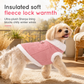 🐾 LIMITED-TIME 50% OFF! ❄️ Warm Lamb Fleece Pet Vest – Thick Lined, Built-in Leash Ring for Dogs & Cats ✨