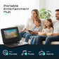 🔥 50 % rabatt – Kun i begrenset tid｜🎬 Bærbar DVD-spiller – 7-tommers dreibar skjerm – innebygd batteri – spillfunksjon