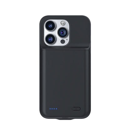 Oppladbart batterideksel til iPhone – 6800/7000 mAh med 4 LED-indikatorer | 50 % rabatt