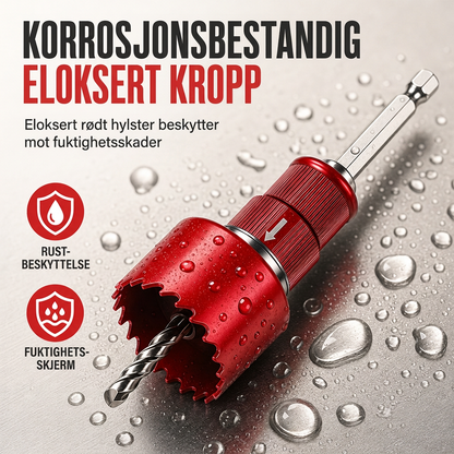 Hurtigutløsende adapter for hullsag med kjerneutstøter | 50 % rabatt
